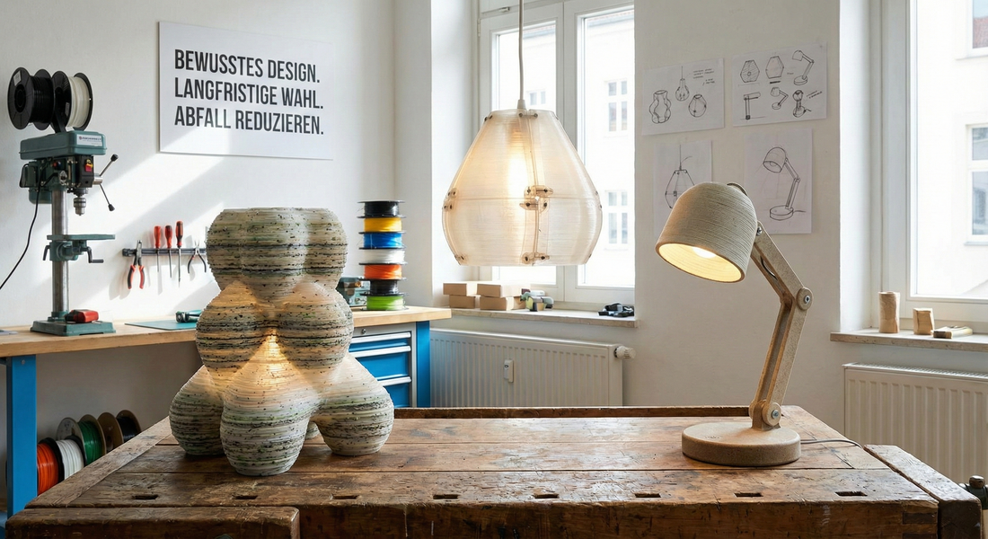 3D-Lampen als langfristige Wahl – Abfallreduzierung durch bewusstes Design