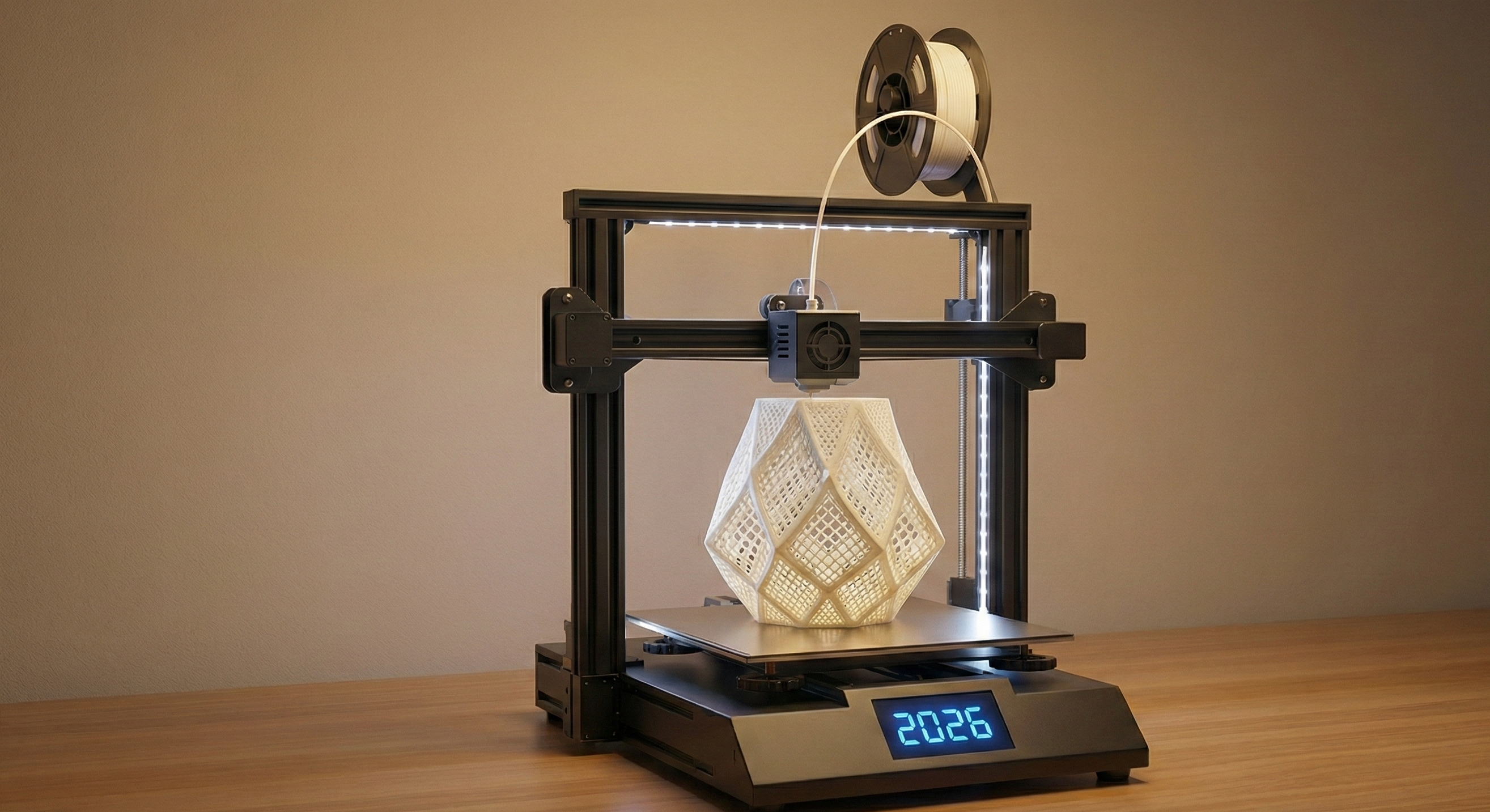 Beleuchtungstrends 2026 – warum 3D-Lampen die Innenräume erobern