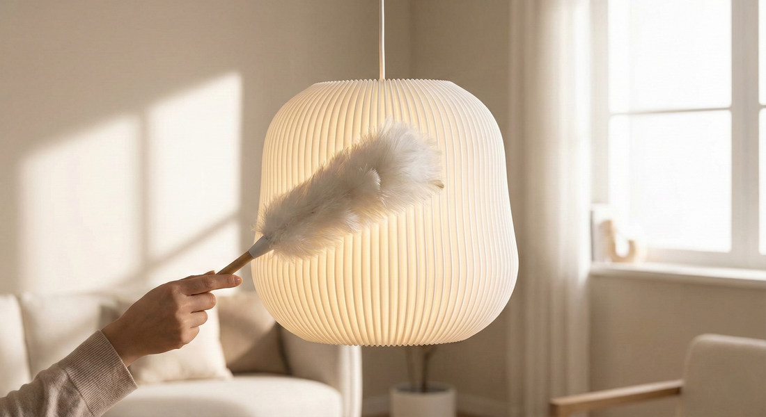 Pflegeleicht & Langlebig: So reinigen Sie Ihre 3D-gedruckten Lampenschirme richtig